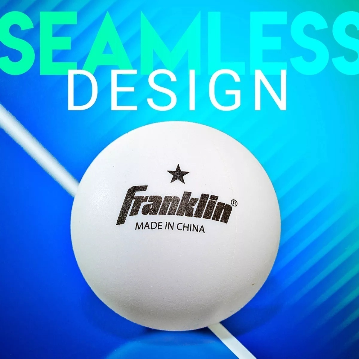 Pelotas Ping Pong 38mm 1estrella X6 Franklin Professional Tx