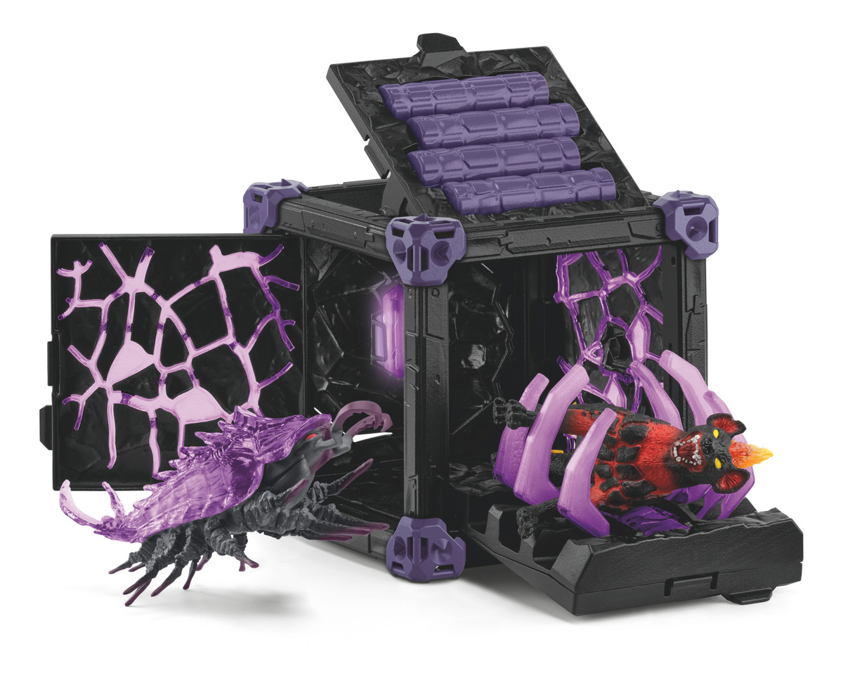 Set Figuras Jaula Monstruos Isopodo Sombra Eldrador Schleich