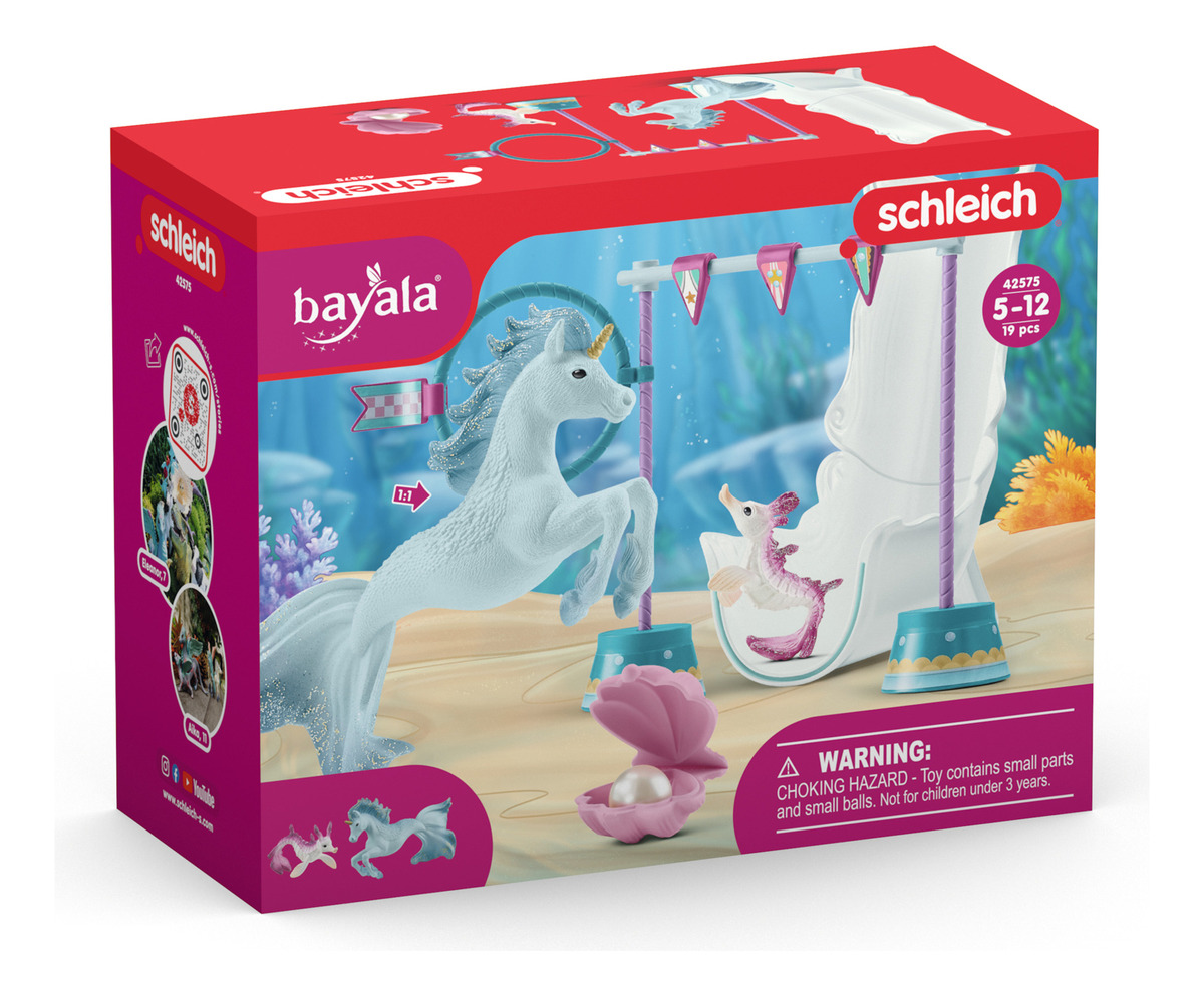 Set Campeonato Magico Bayala Bajo Del Mar Pony Schleich Tx