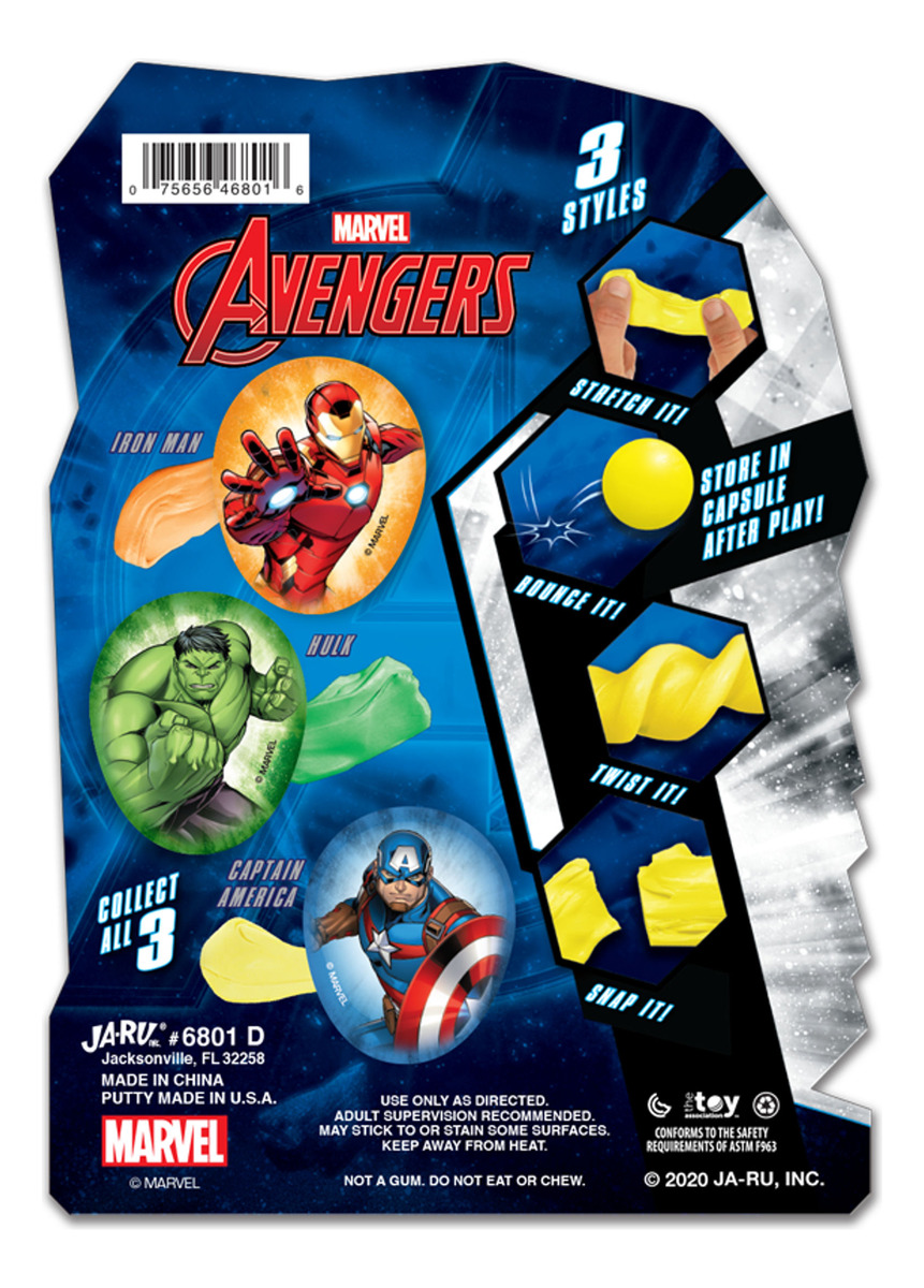 Squishy Slime Spiderman Marvel Huevos Rellenos Ja Ru Trex