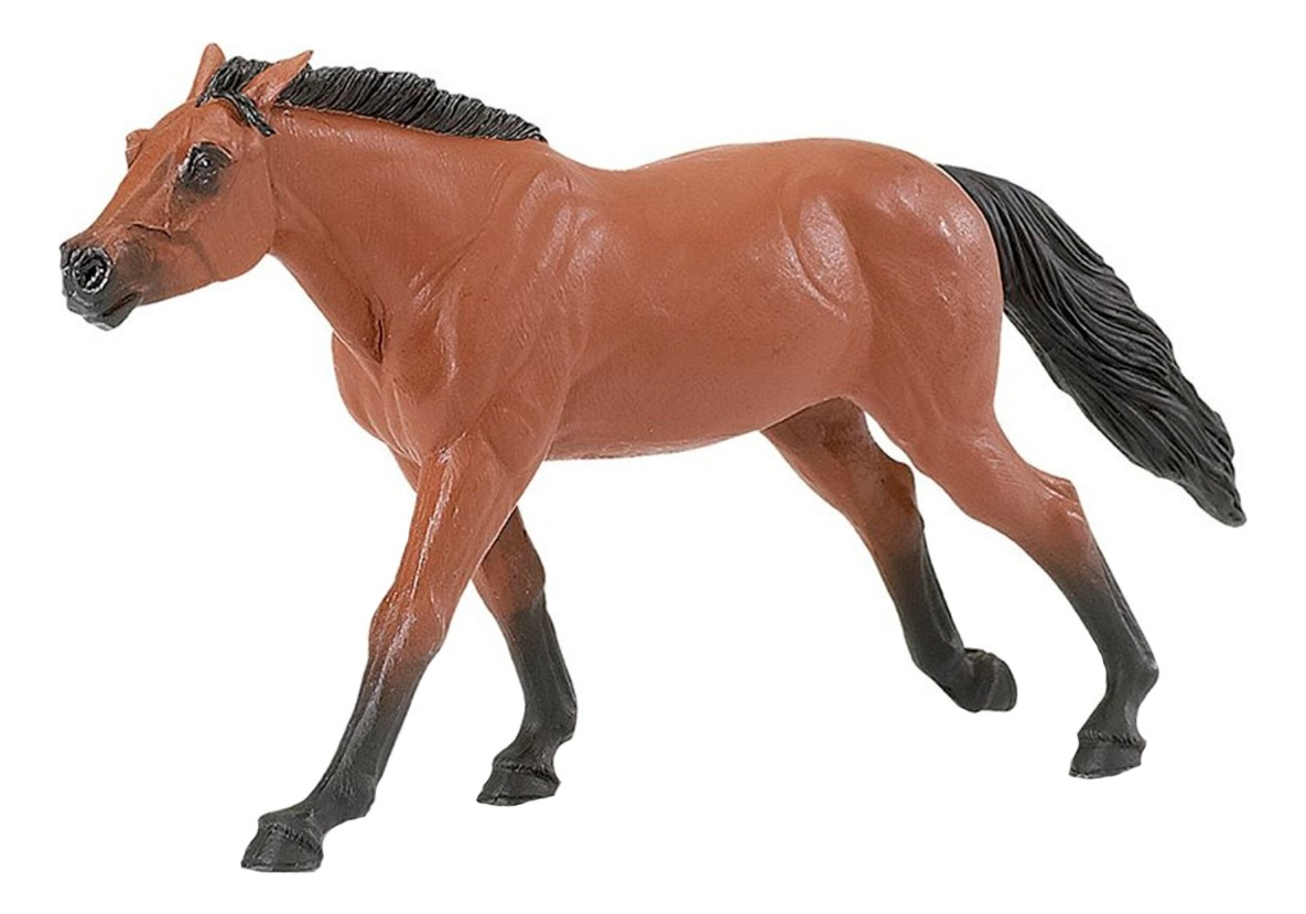 Figura Caballo Pura Sangre Carrera Campo Juguete Safari Tx
