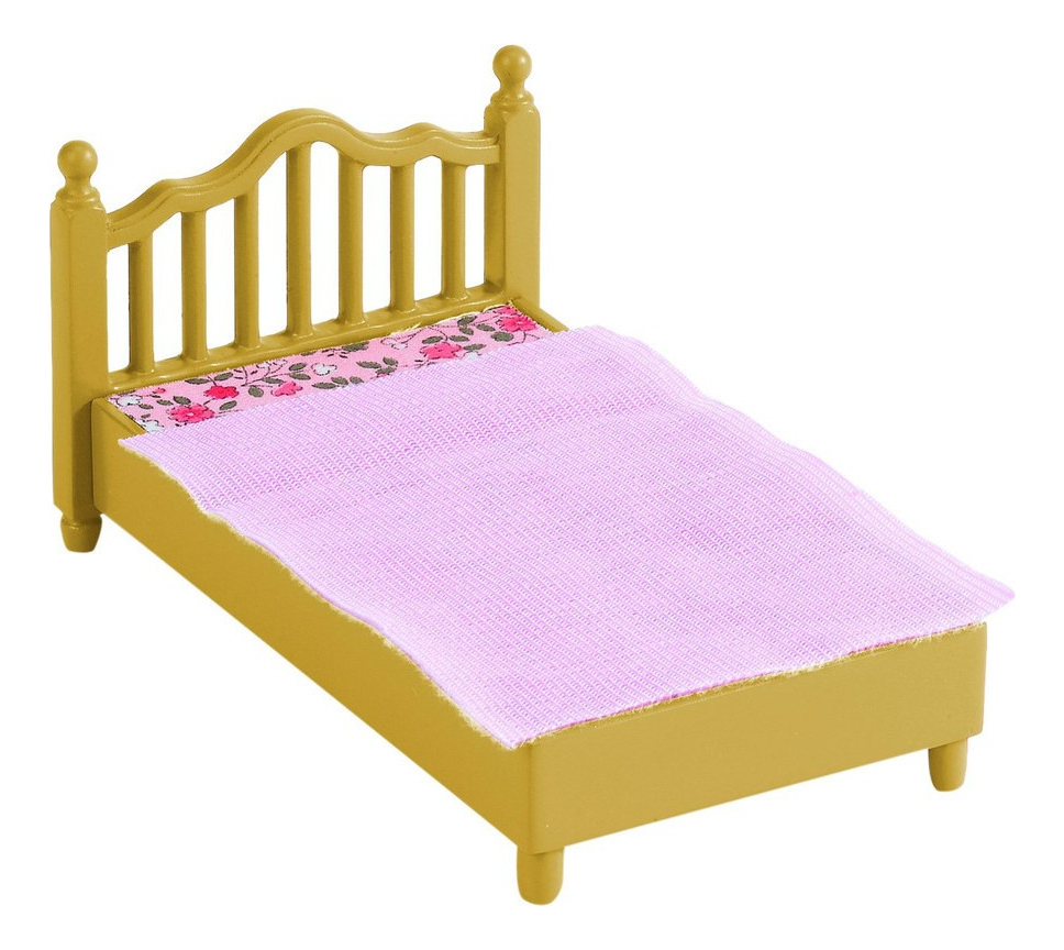 Sylvanian Families Set De Cama Adulto Mueble Juguete Niños