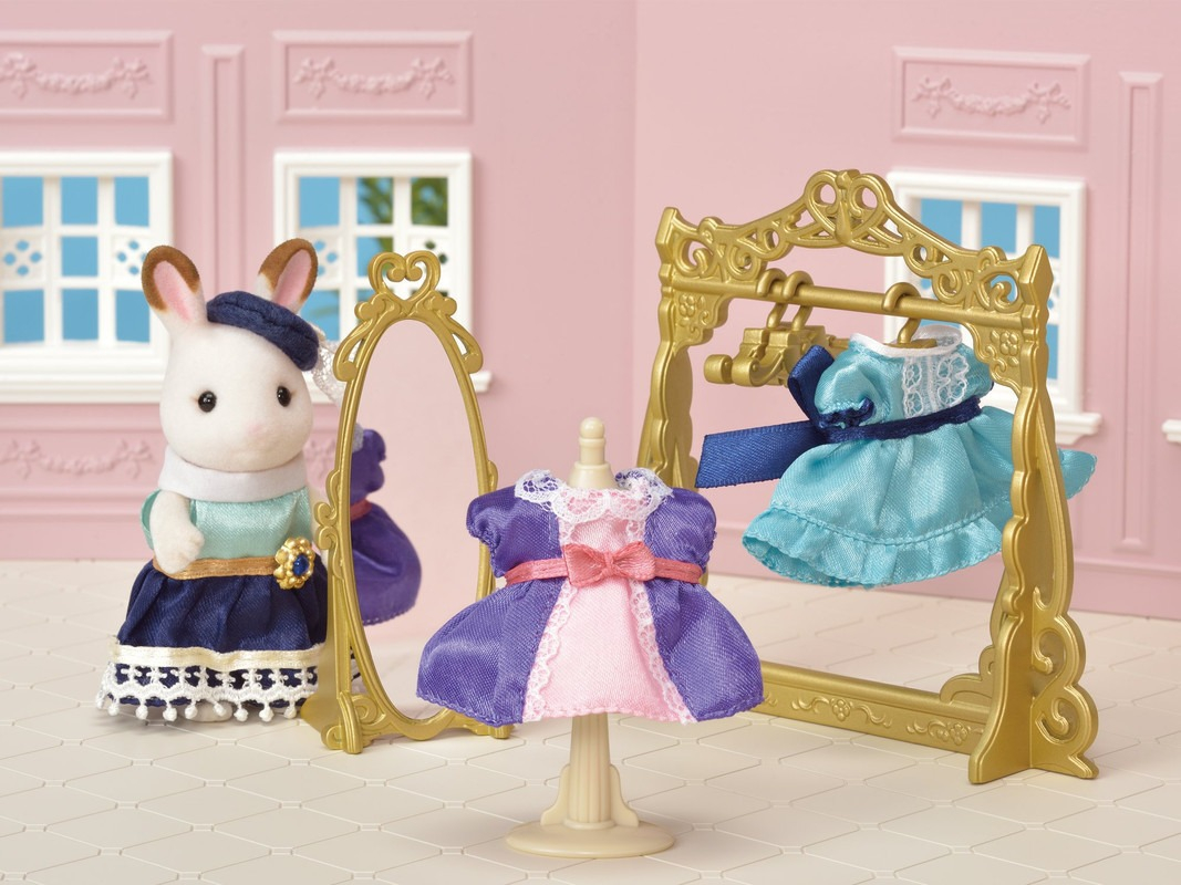 Sylvanian Families Set Boutique Moda Juguete Accesorio Tx
