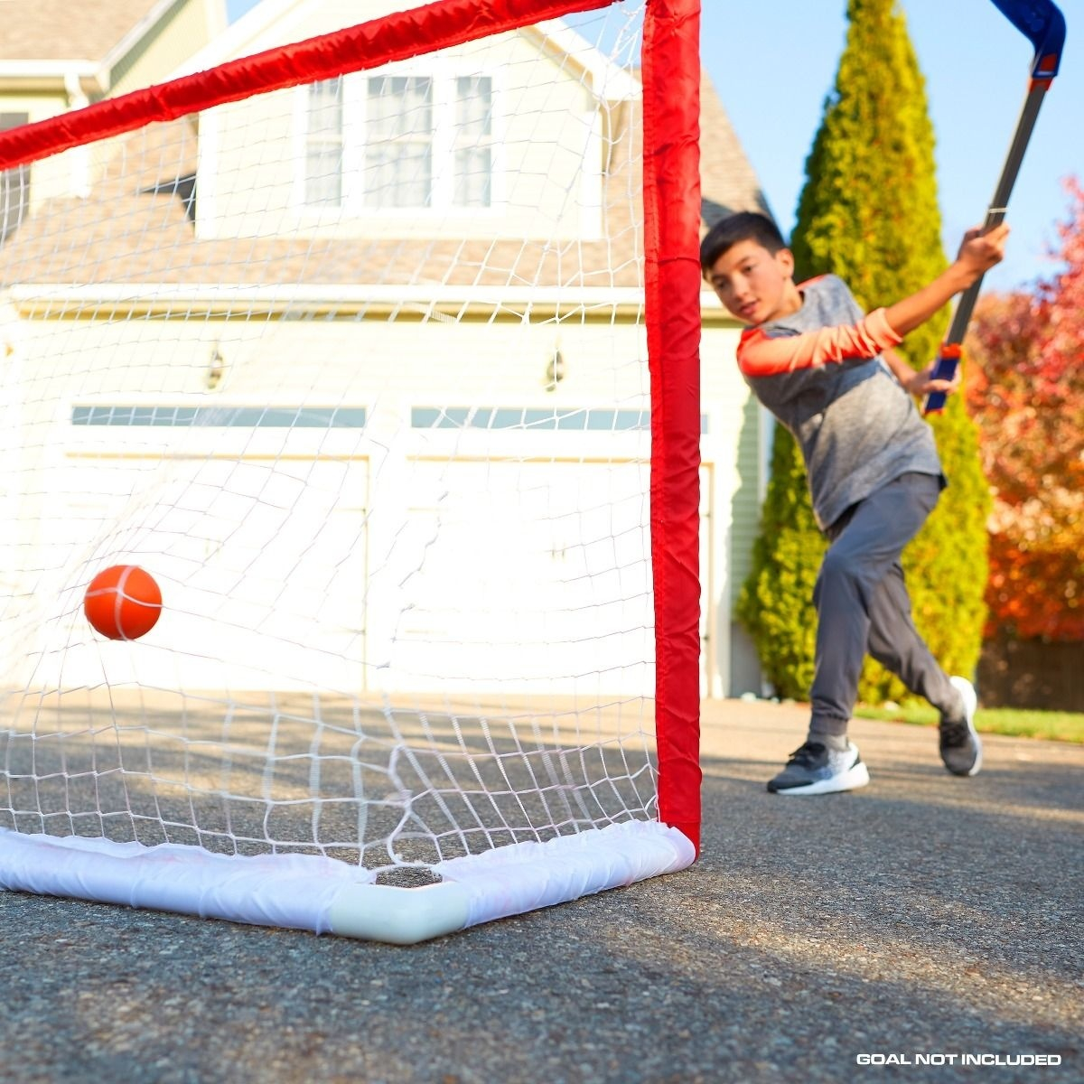 Palo De Hockey + Pelota Nerf Flexplay Franklin Trex