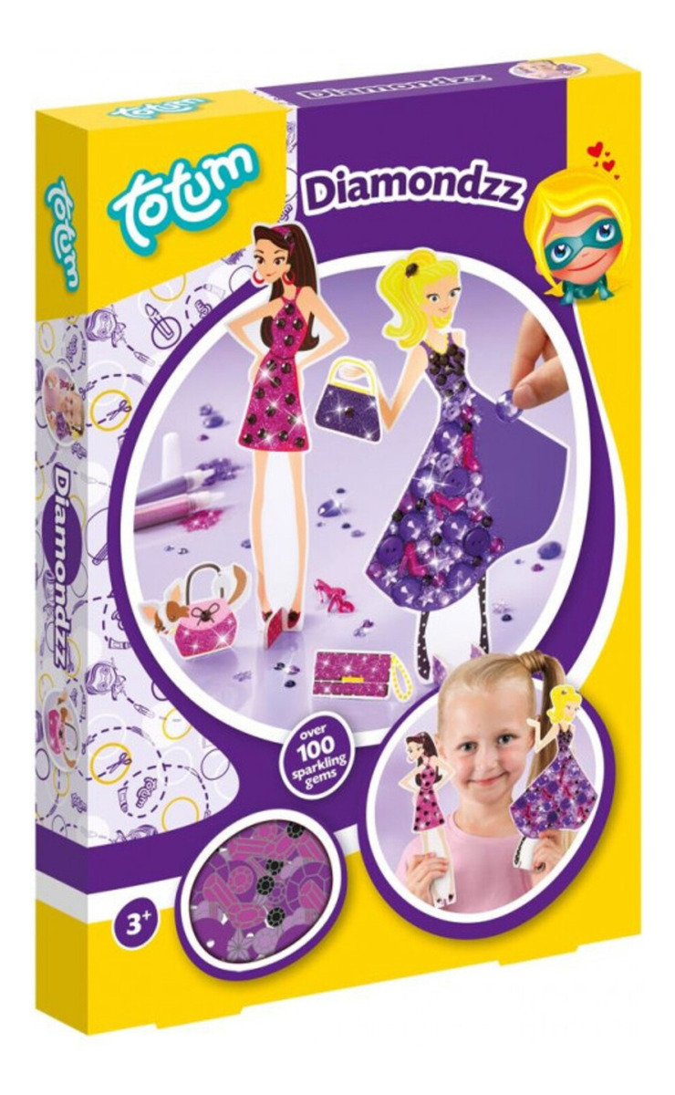 Set Fabrica Moda Brillante Muñecas Manualidades Totum Trex