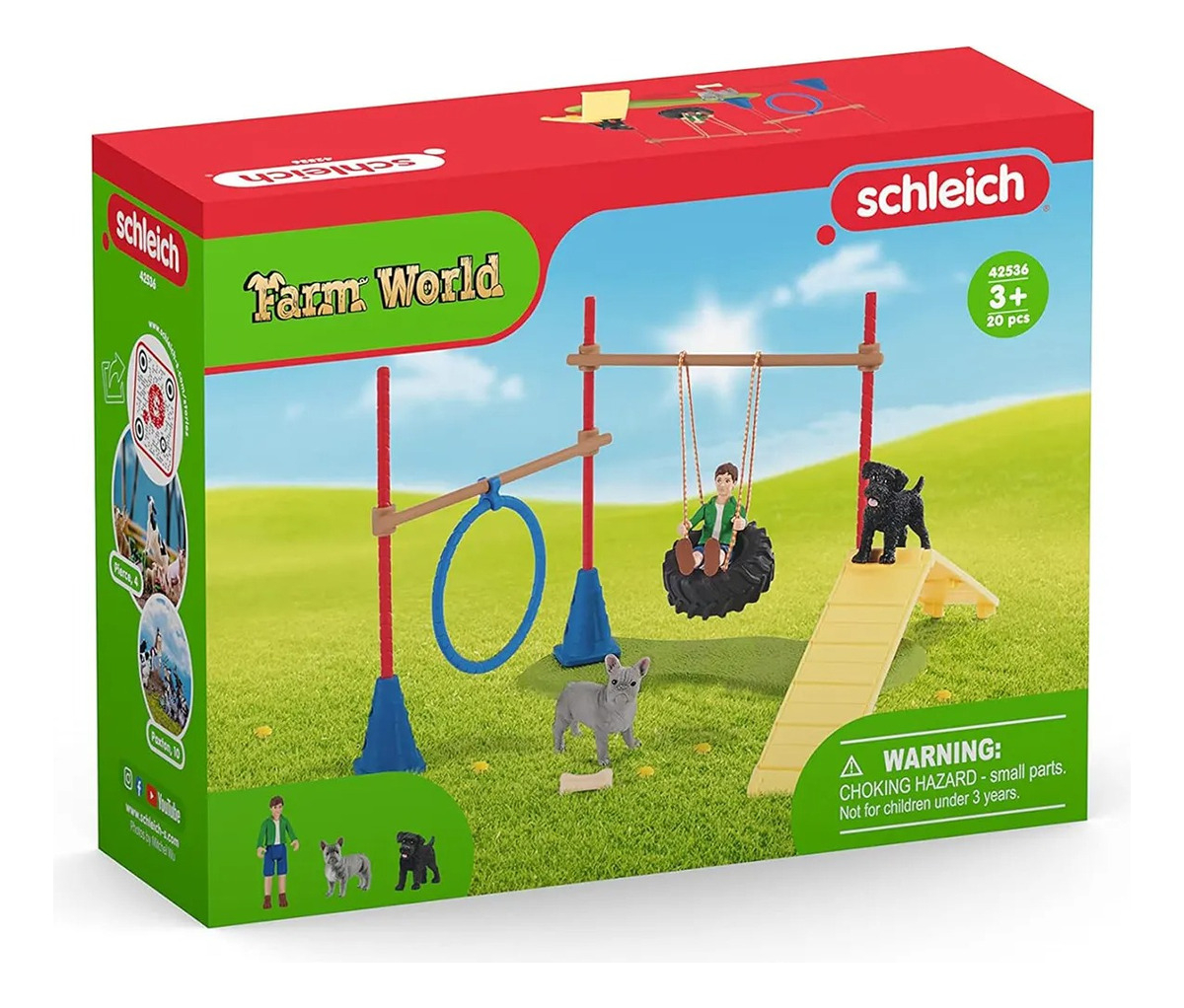 Figura Coleccionable Schleich Entrenamiento Para Cachorros