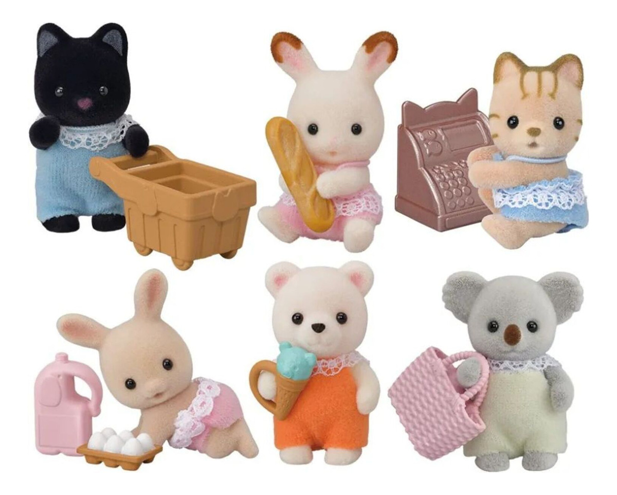 Sylvanian Families Figura Sorpresa Bebé Shopping Ternurines