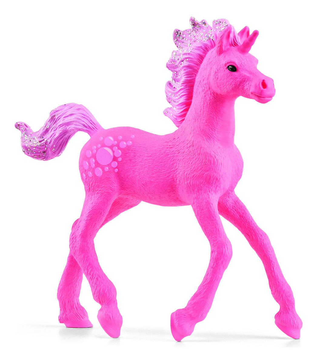 Figura Unicornio Bubble Gum Bayala Schleich Caballo Trex