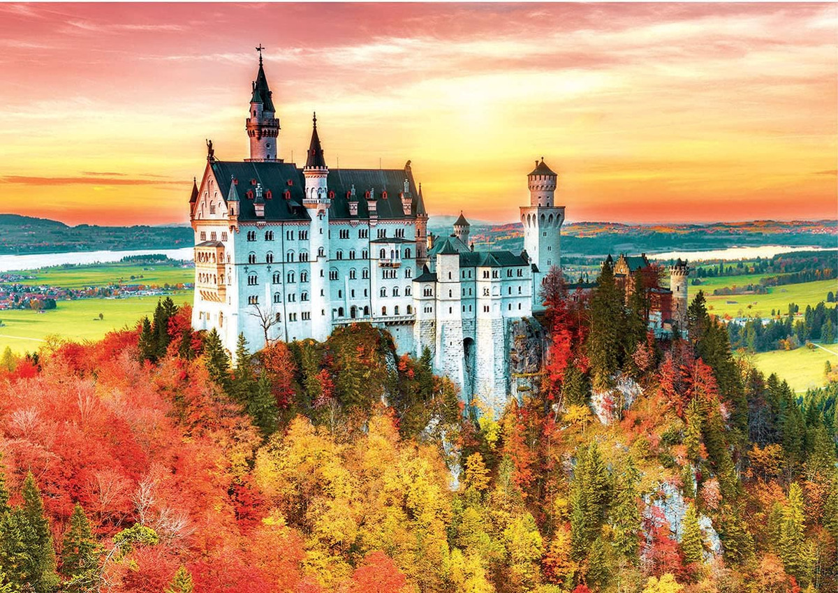 Puzzle Rompecabeza Otoño En Alemania 1500 Piezas Educa Trex