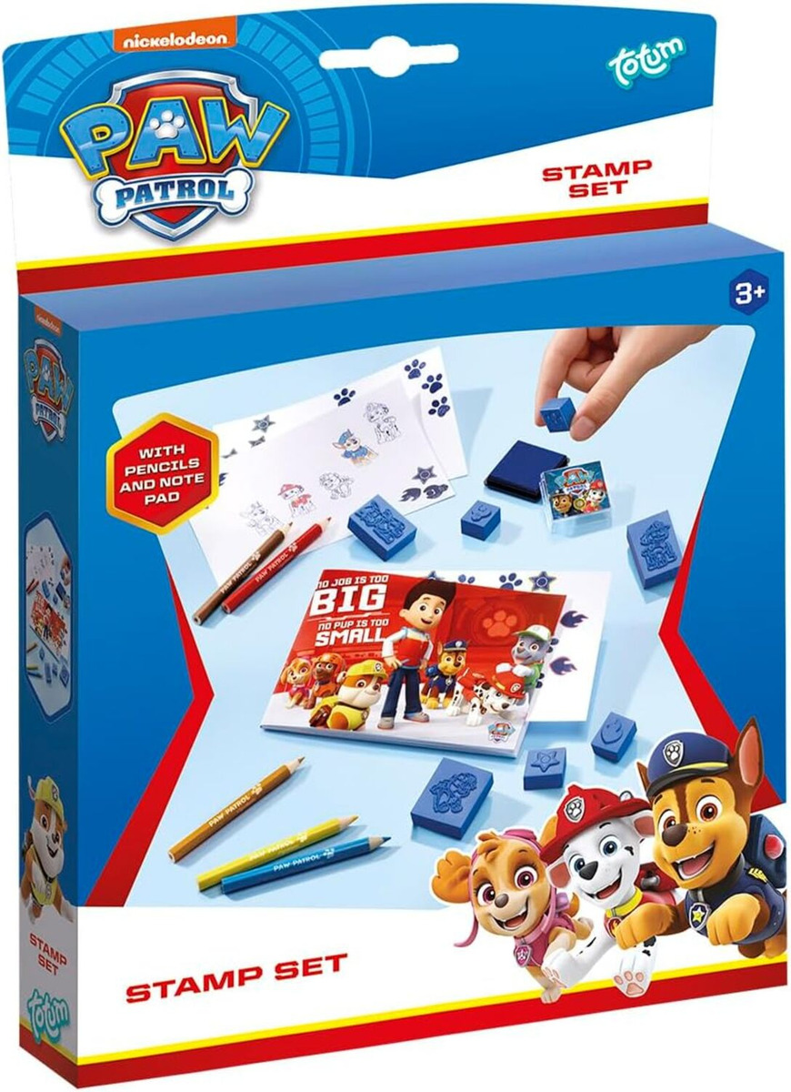 Totum Patrulla Canina Juego De Sellos Infantil Papeleria Trx