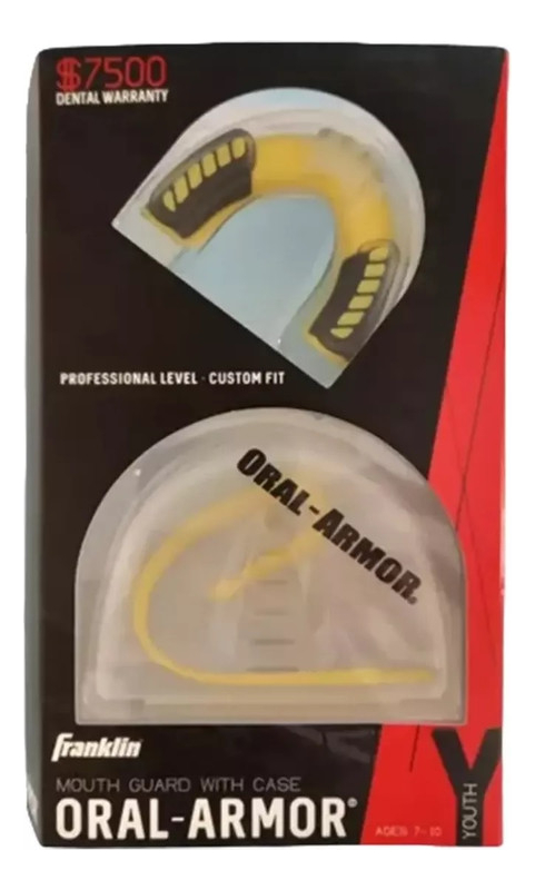 Protector Bucal 3d + Estuche Deportes Franklin Infantil Tx