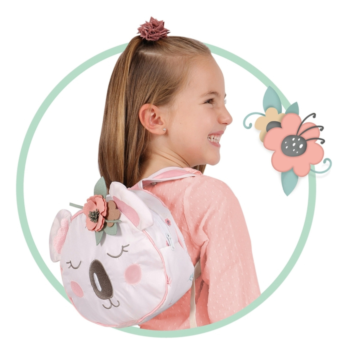Coche Muñeca Plegable Animalitos Decuevas Llorens Reborn Tx