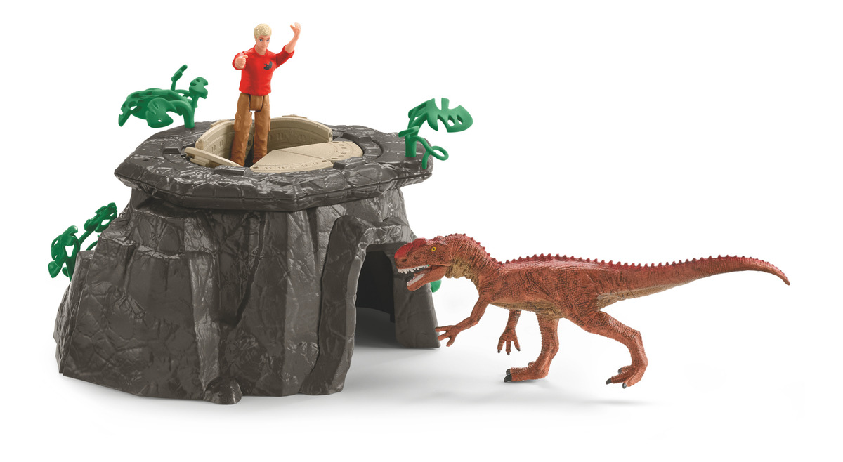 Mega Set Figuras Conquista Templo De Dinosaurios Schleich Tx