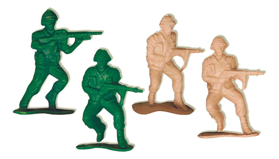 Soldaditos Soldados Juguetes X50 Armada Diversion Ja Ru Trex