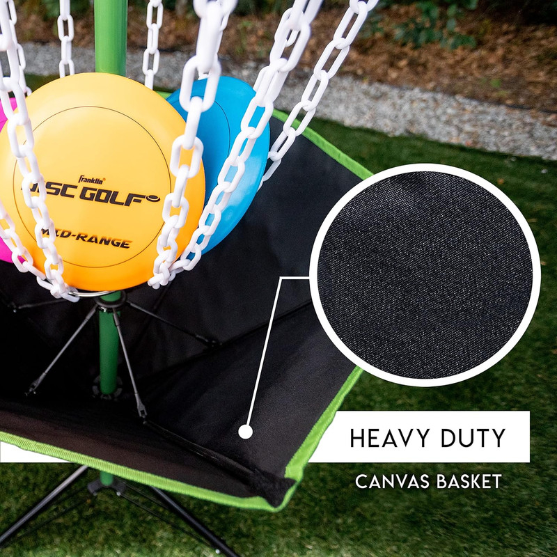 Franklin Discos De Golf Frisbee + Arco Target C/ Cadenas Tx