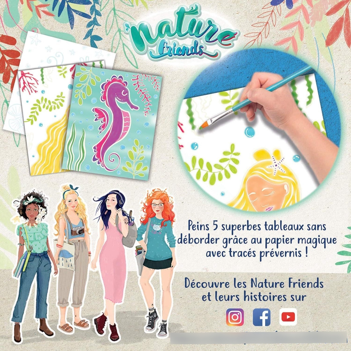 Juego Acuarela Magica Pintar Dibujar Manualidades Educa