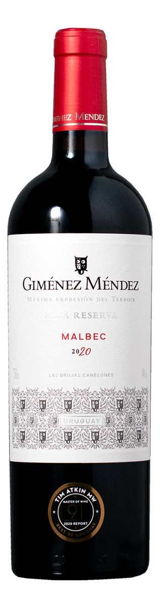 Vino Alta Reserva Malbec Gimenez Mendez Premium 750ml Trex
