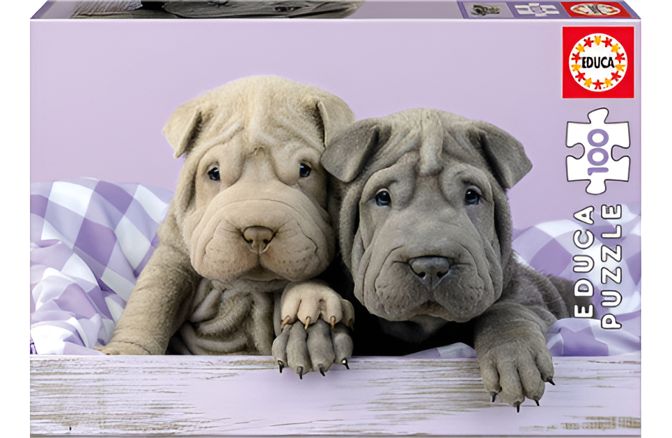 Puzzle Rompecabezas Shar-pei Educa 100pcs ¡buenos Días! Trex