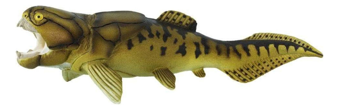 Dunkleosteus Pez Marino Figura Safari Realista Niño Trex
