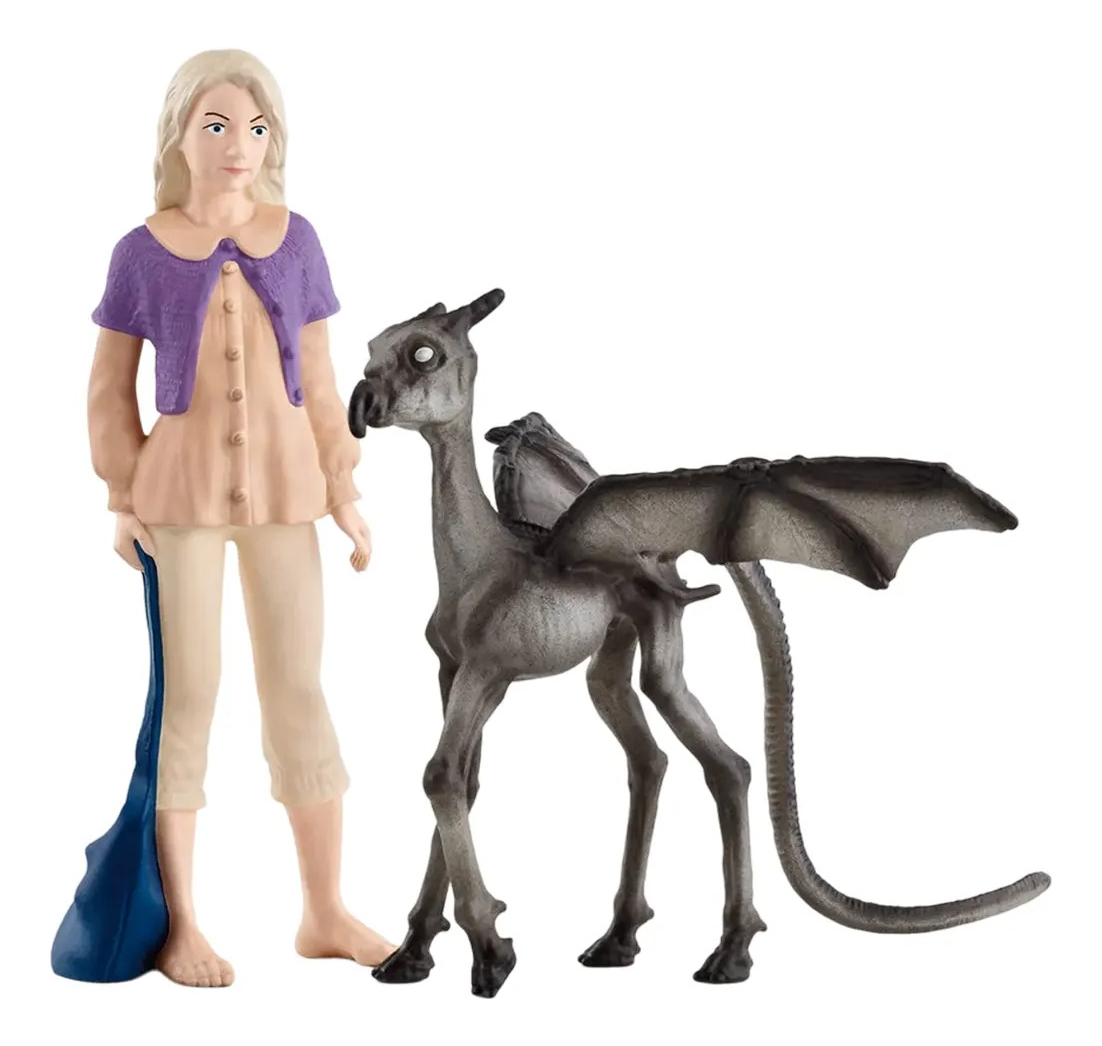 Figura Coleccionable Schleich Harry Potter Luna Y Thestral