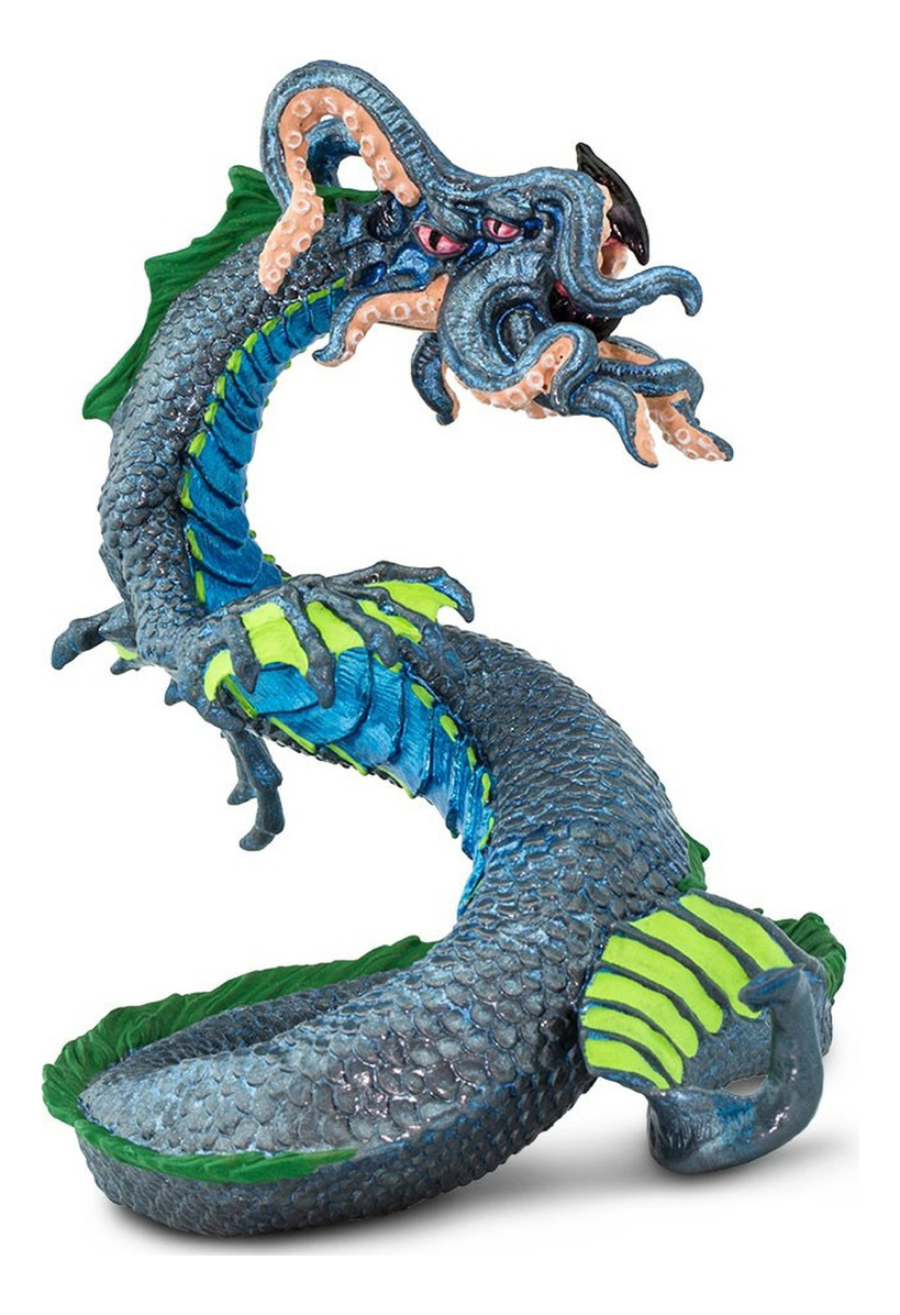 Bestia Marina Leviathan Safari Figura Muñeco Dragón Mítico