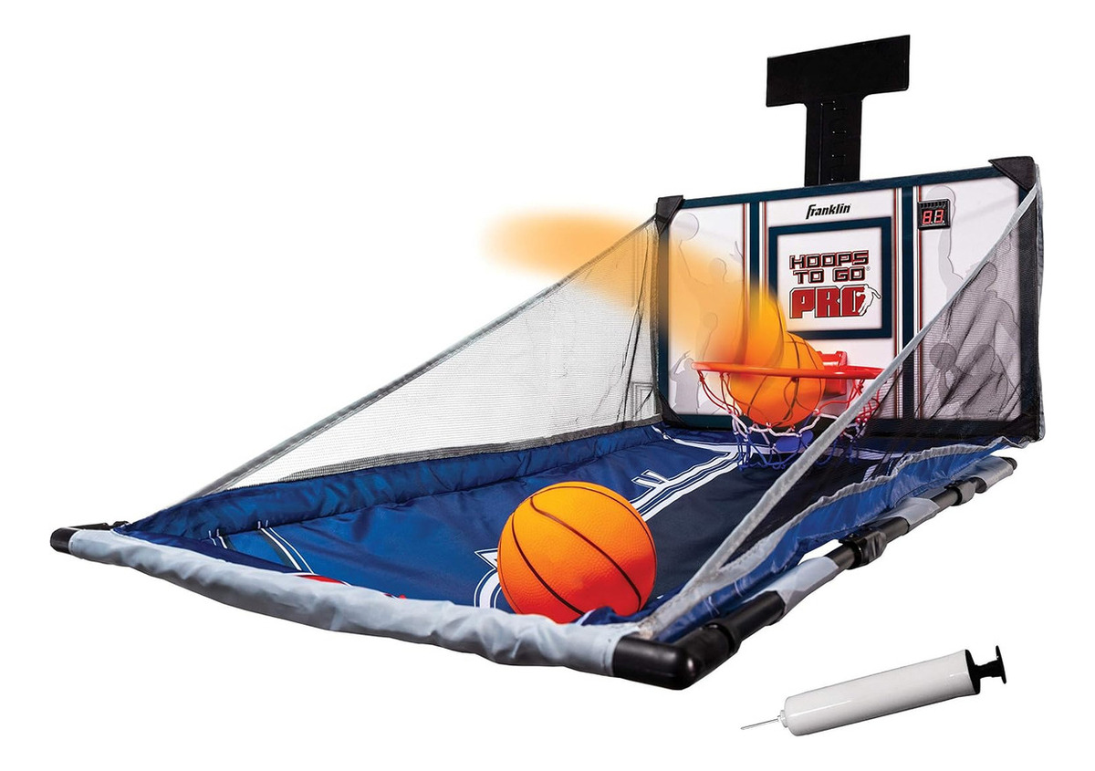 Juego Basketball Baloncesto Set Pelotas Luz Sonido Franklin