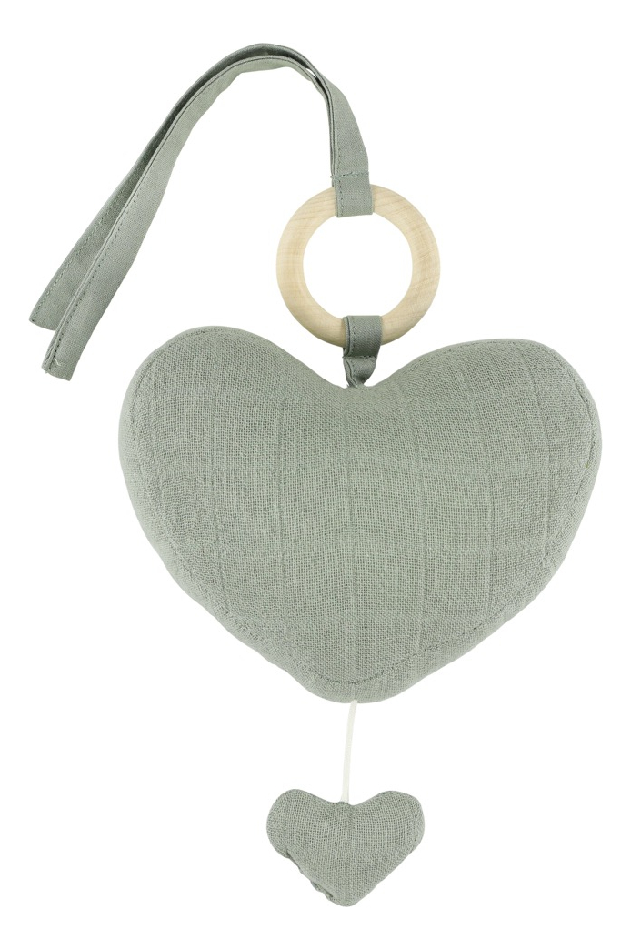 Peluche Corazon Caja Musical Colores Bebe Trixie Baby Trex