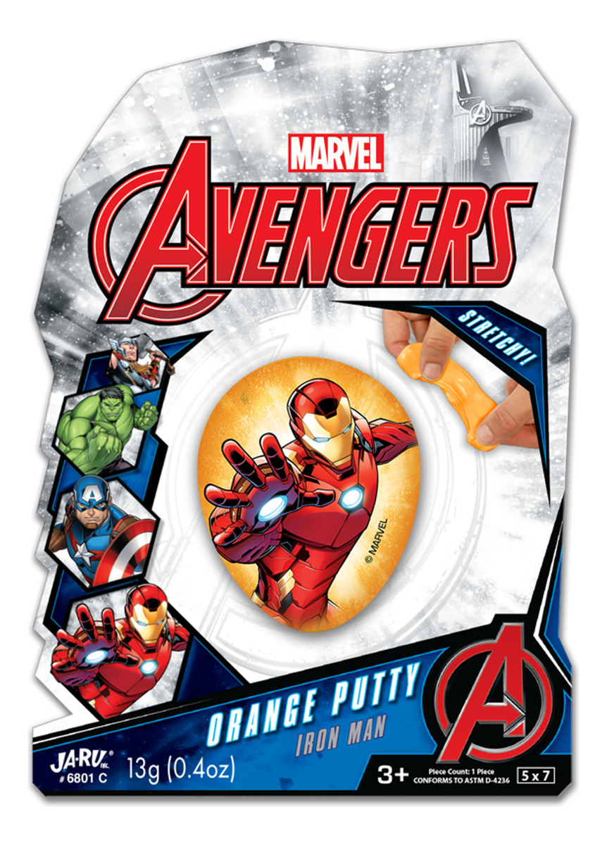 Squishy Slime Marvel Avengers Huevos Rellenos Ja Ru Trex
