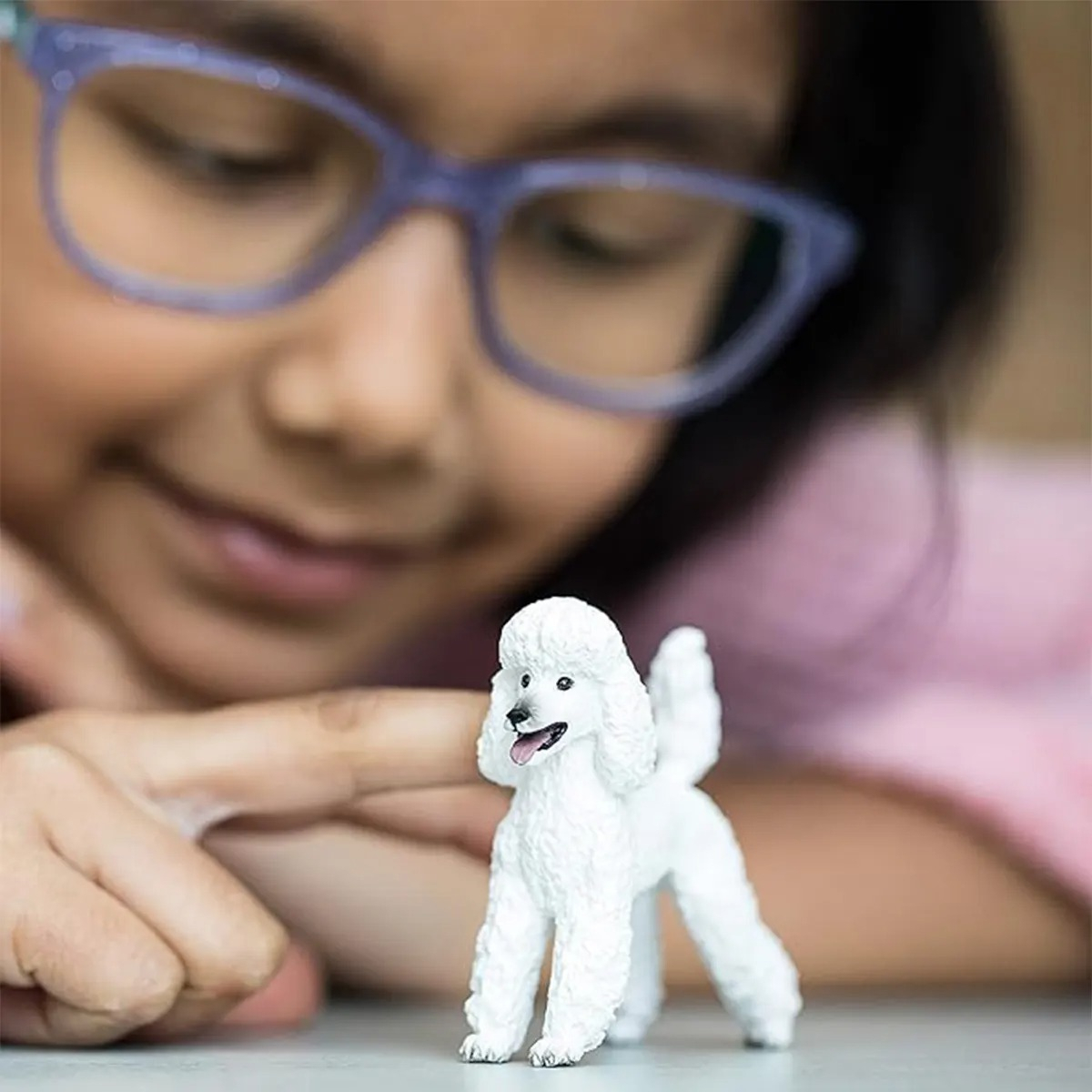 Figura Perro Caniche Blanco 13917 Schleich Trex