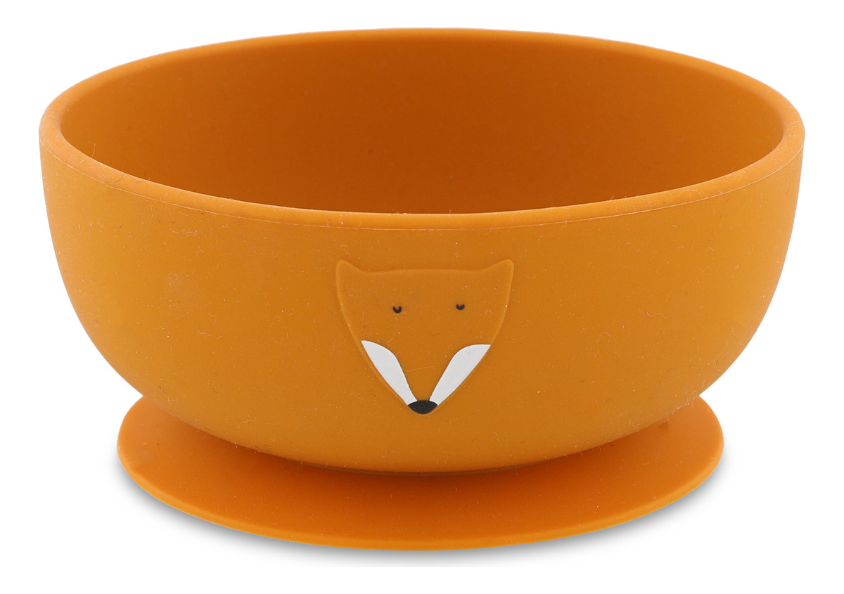Bowl Plato Con Ventosa Succión Infantil Trixie Silicona Trex