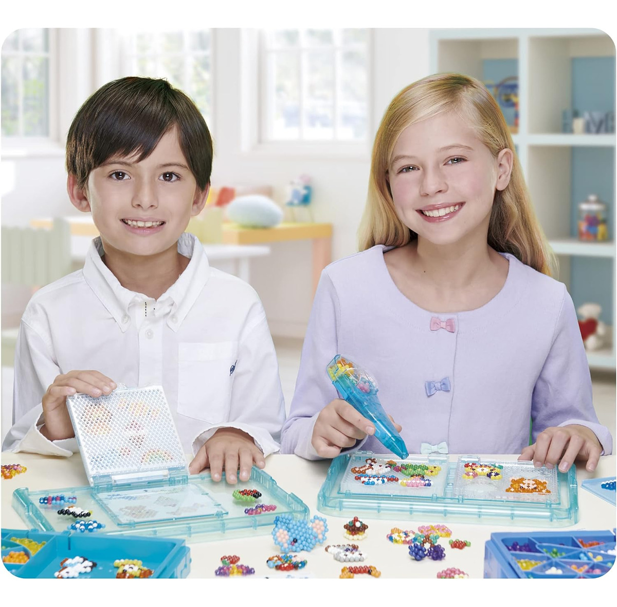 Aquabeads Solid Bead Pack Repuesto 800 Perlas Juguete Trex
