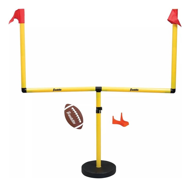 Set Rugby Futbol Americano Poste Porteria + Pelota Franklin