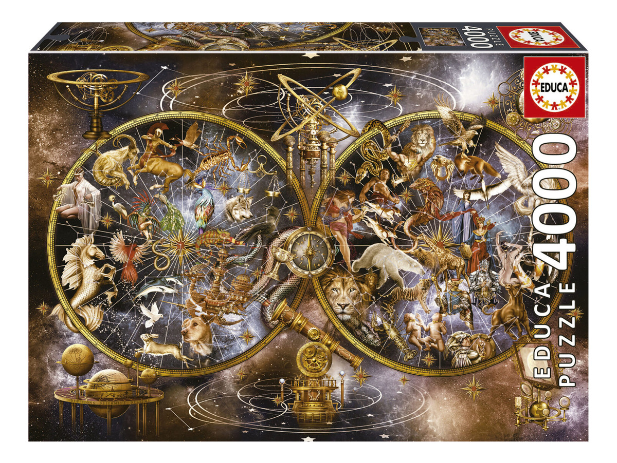 Puzzle Rompecabezas Constelaciones 4000pcs Horoscopo Trex