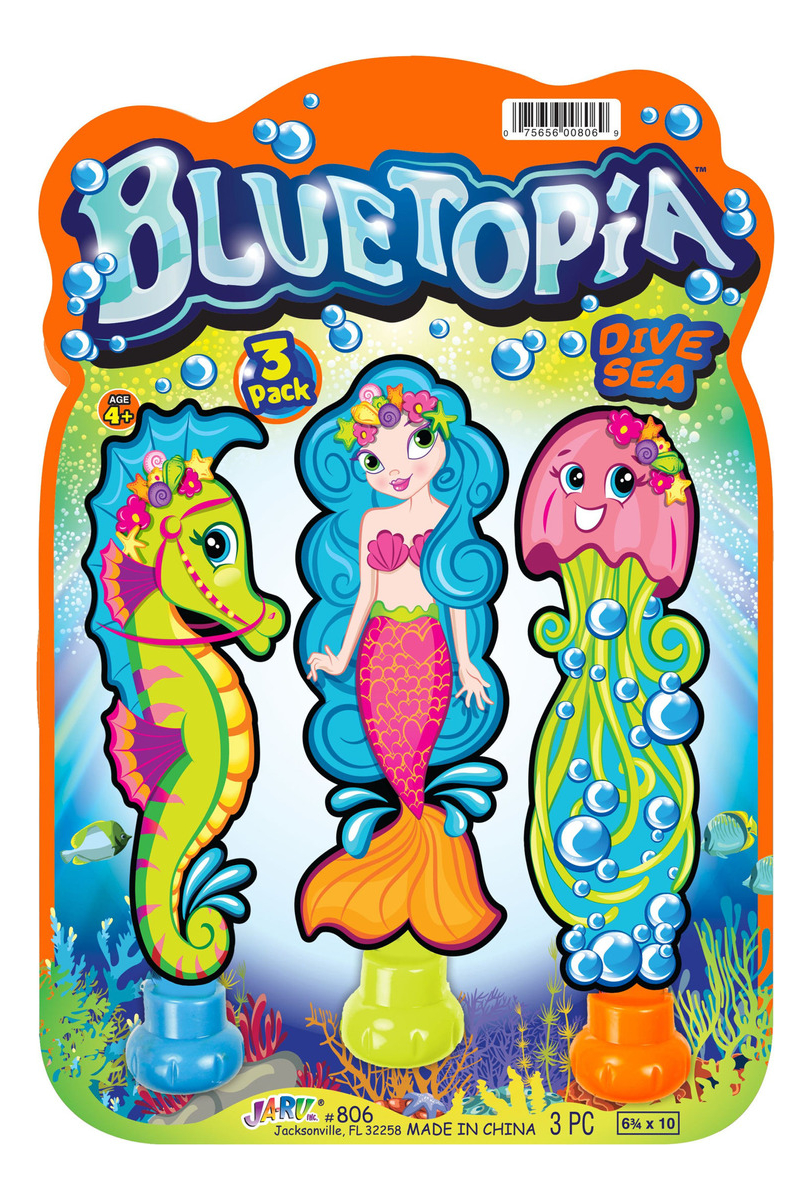 Juego Piscina Ja Ru Bluetopia Animales Submarinos Trex