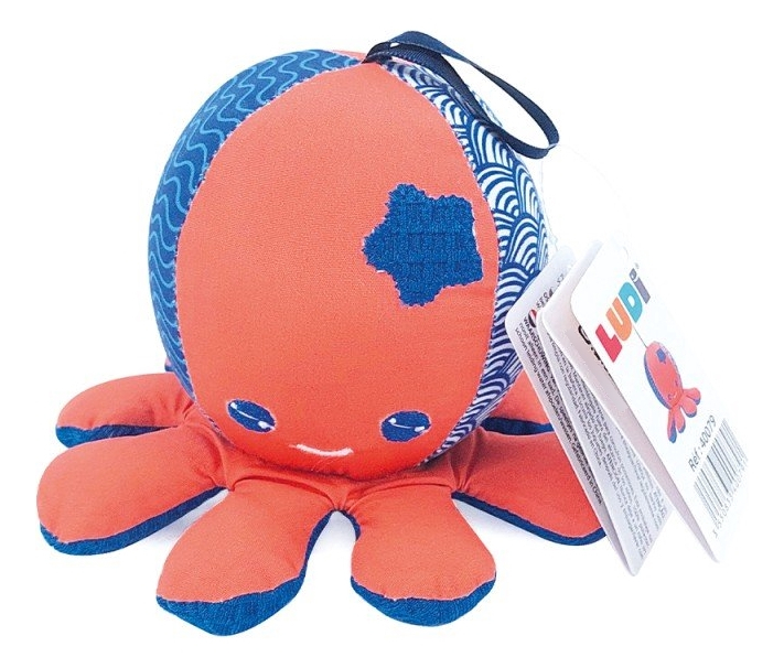 Esponja De Baño Pulpo Suave Bebe Tiktok Ludi Sensorial Tx