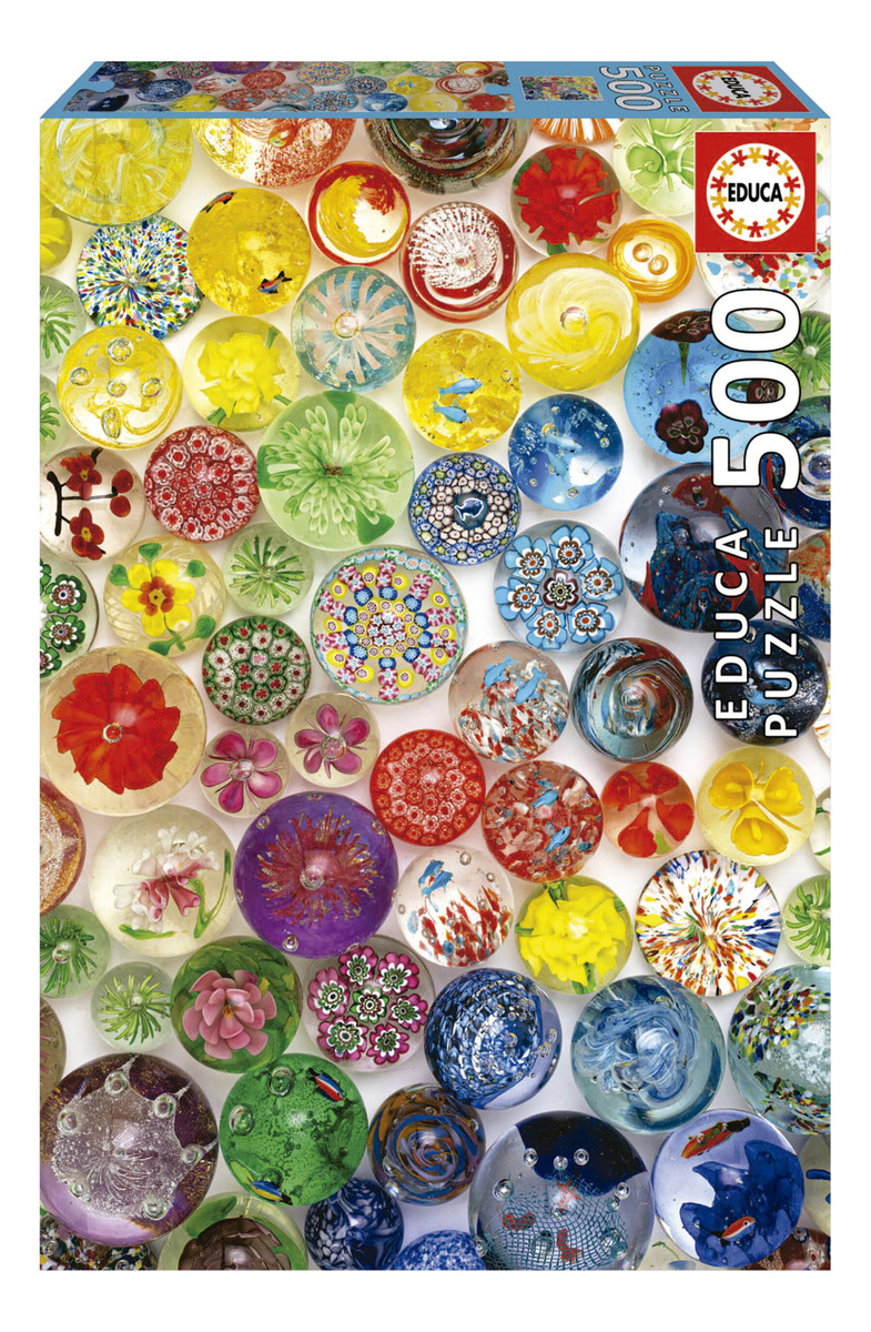 Puzzle Rompecabezas Bolitas Esferas De Fantasia 500pcs Educa