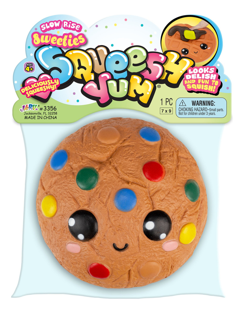 Squishy Ja Ru Galleta Antiestres Juguete Infantil Calidad Tx