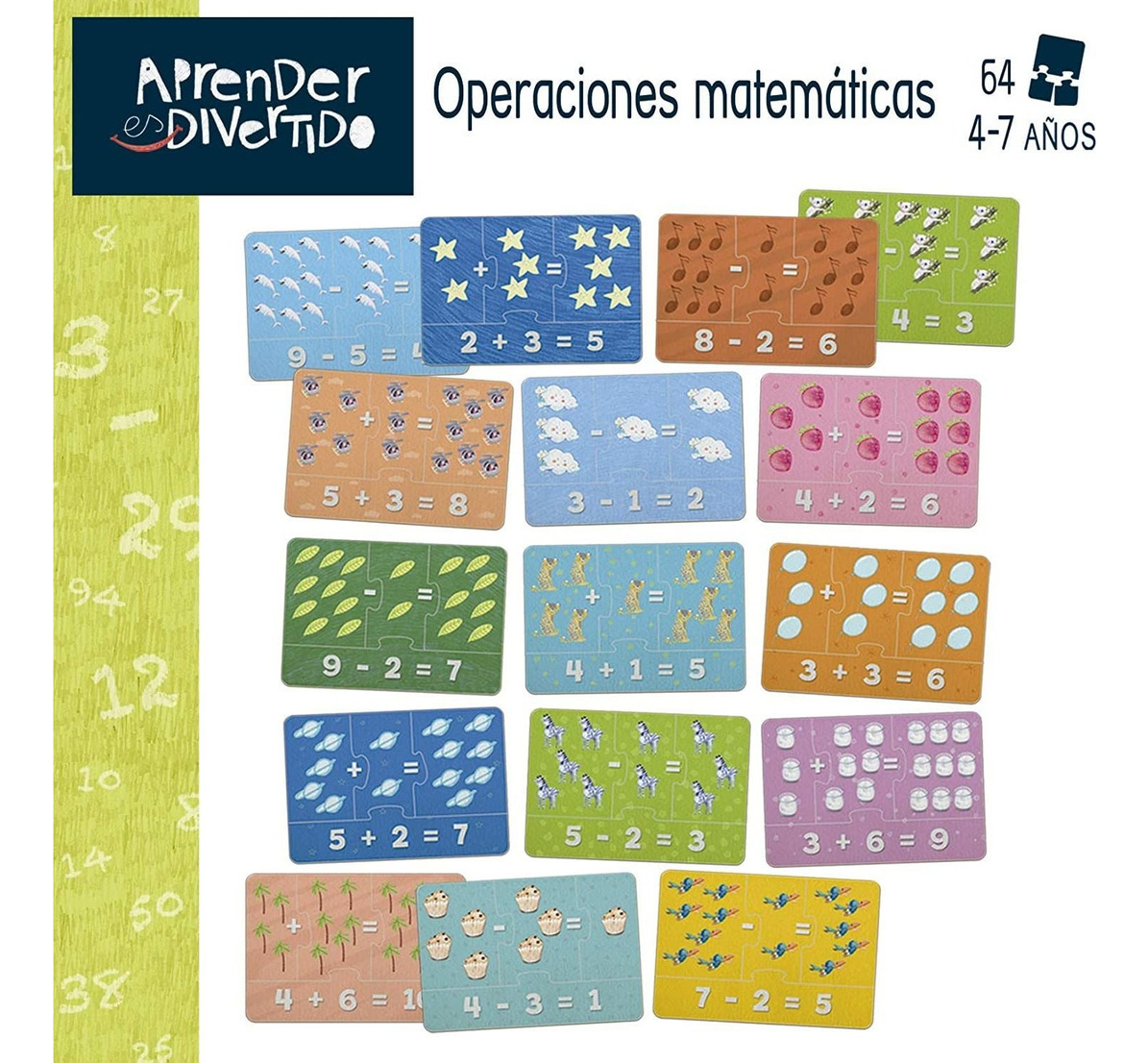 Puzzle Aprender Operaciones Matematicas Rompecabezas Educa