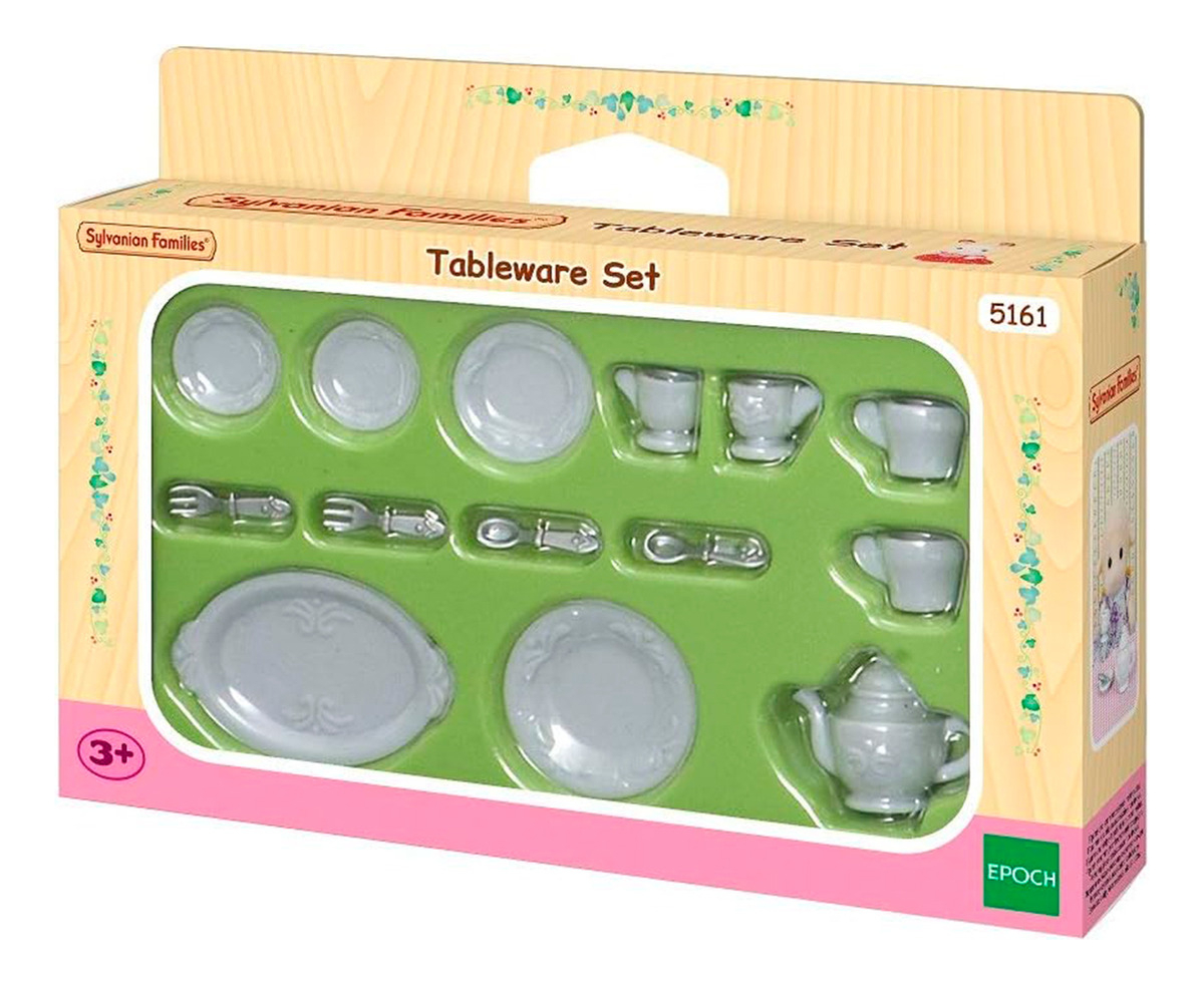 Sylvanian Families Set Juego Vajilla De Té 14 Piezas Trex