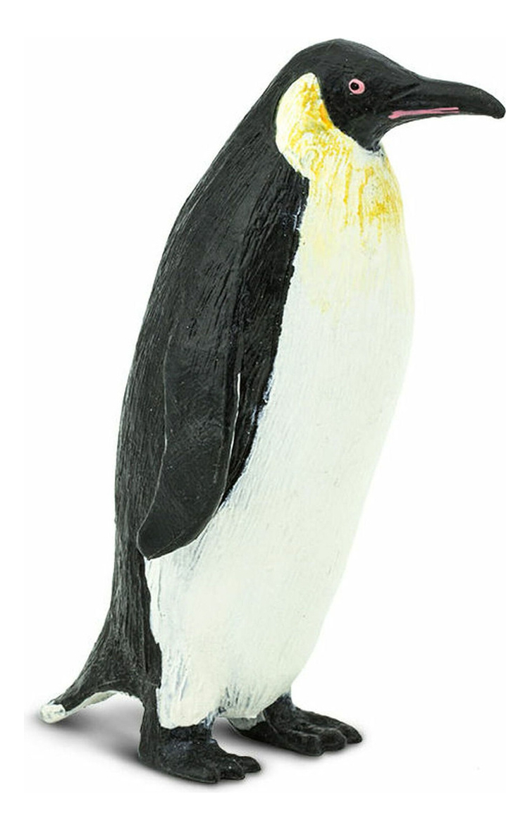 Figura Pingüino Emperador Juguete Safari Muñeco Antartida