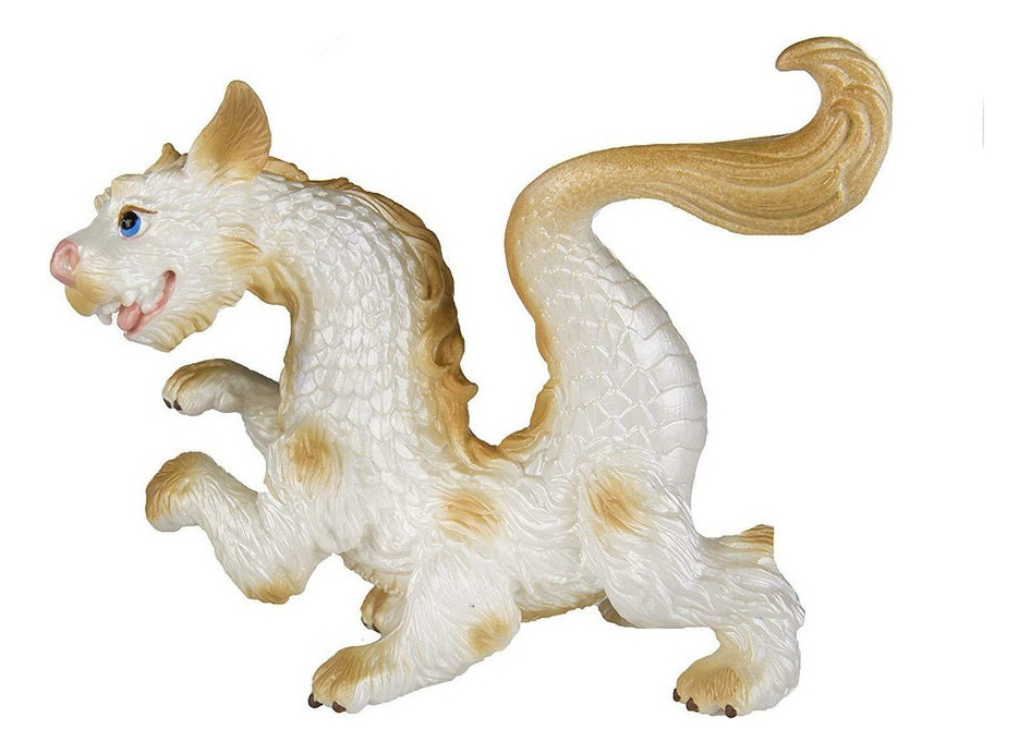 Dragón Bebé De La Suerte Safari Figura Infantil Muñeco Niño