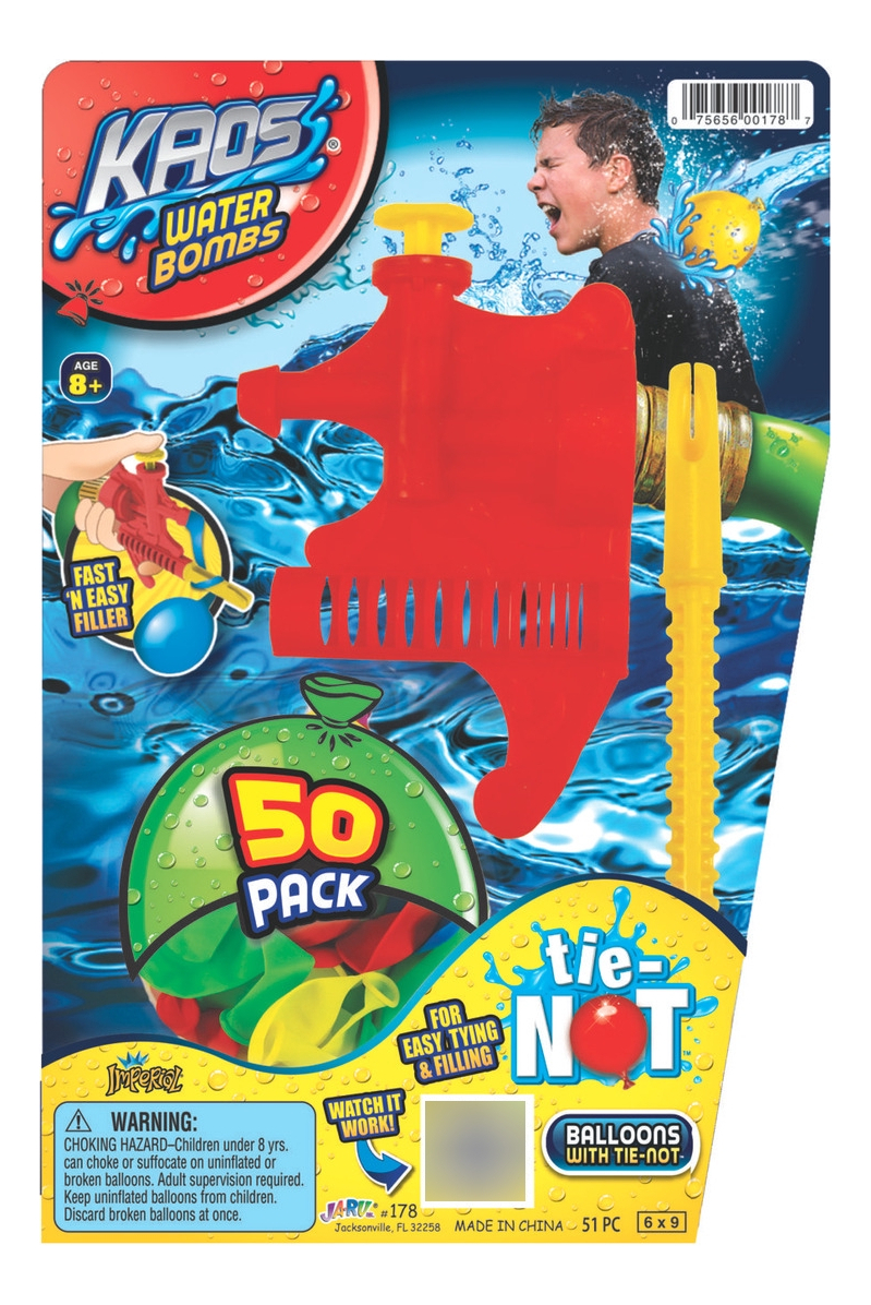 Bombita De Agua X50 + Adaptador Manguera Ja Ru Kaos Trex