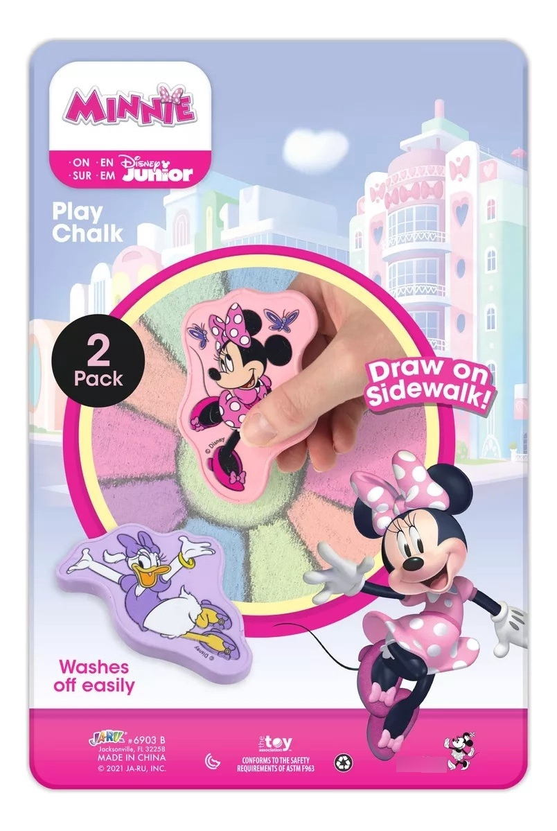 Set X2 Tizas P/ Piso Jaru Personajes De Disney Y Marvel Trex