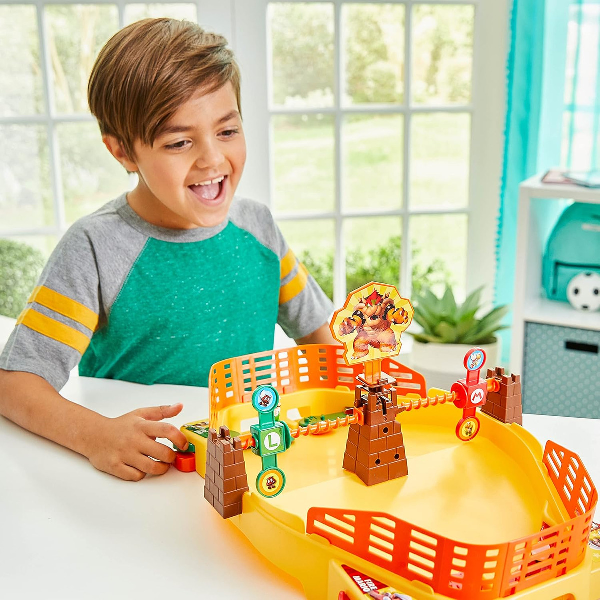 Juego De Mesa Super Mario Bros Fire Stadium Didactico Niño