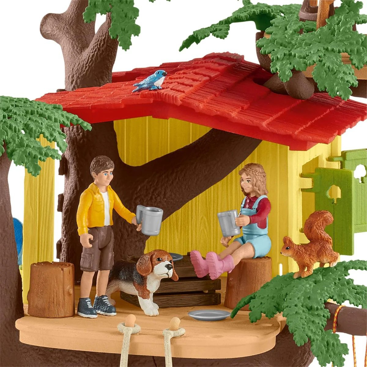 Casa Arbol Aventuras Schleich Juguete Niño Diversion Trex