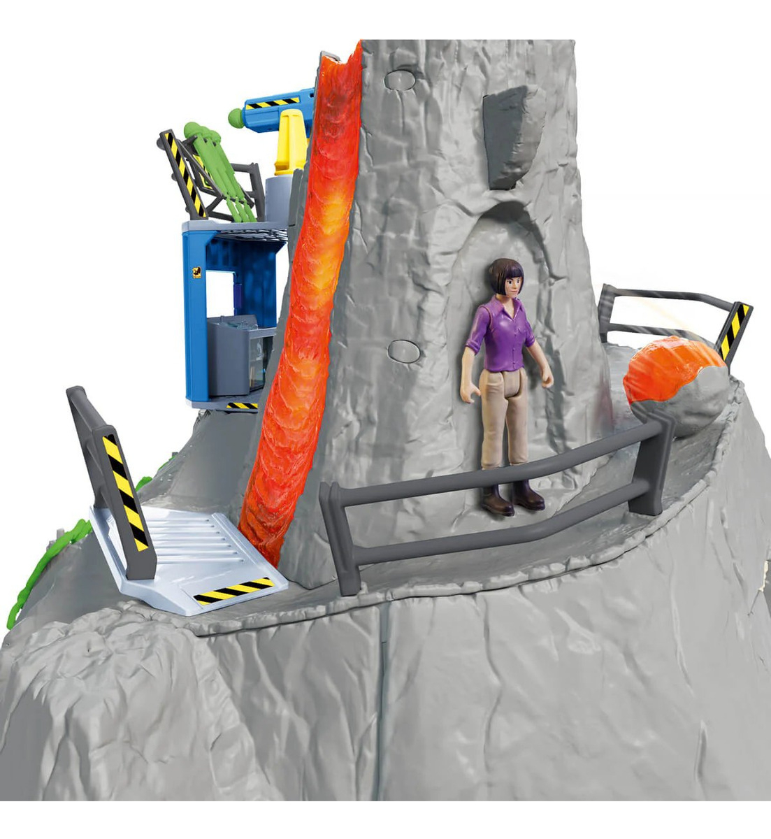 Campamento Base Expedición Volcán Schleich Juego Divierte Tx