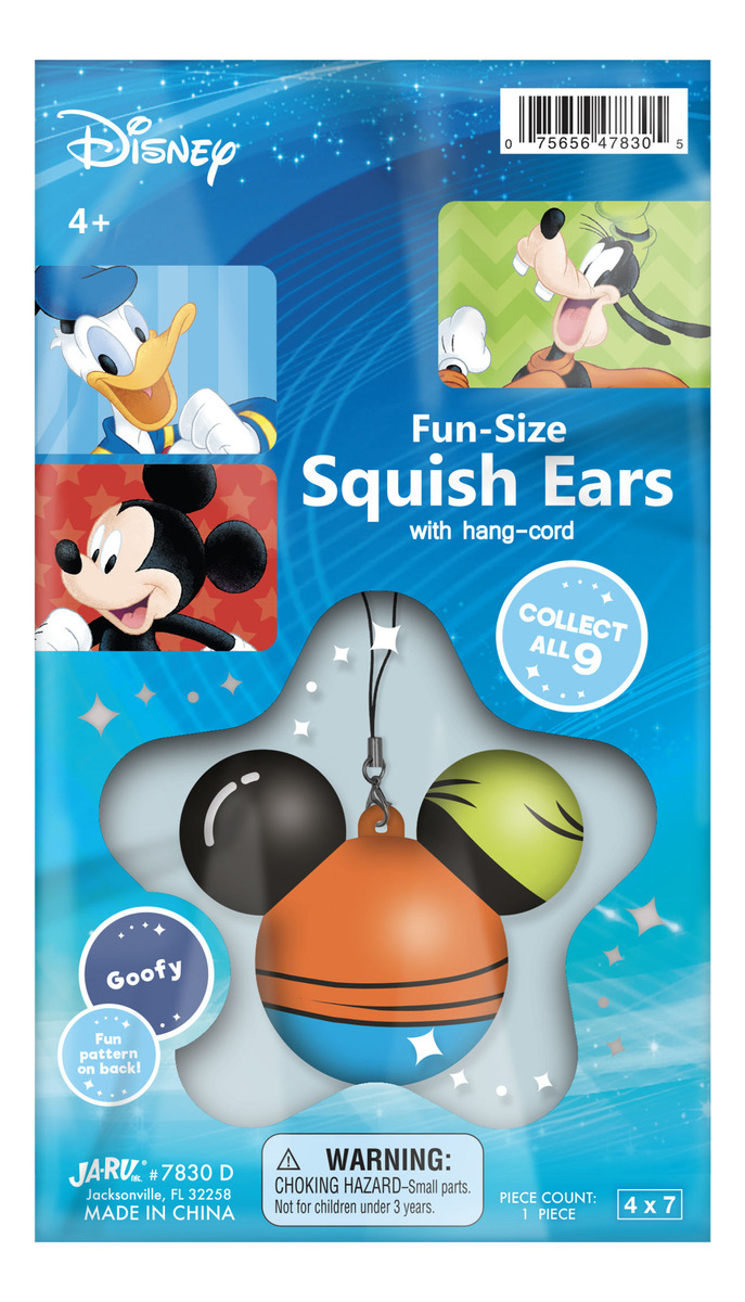 Orejas Reversibles Disney Llavero Squishy Tiktok Jaru Trex