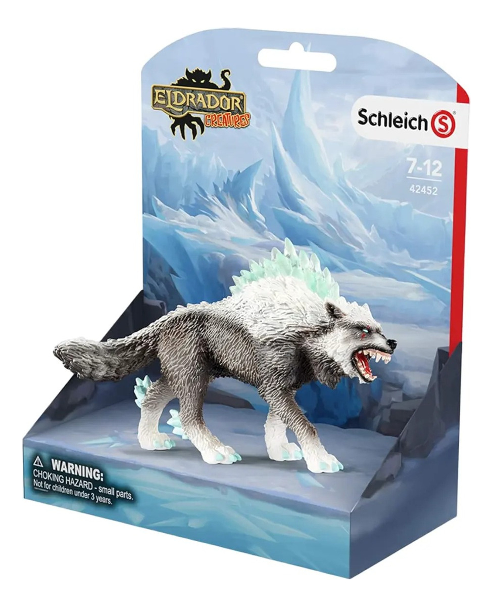 Figura Coleccionable Schleich Lobo De Nieve 42452