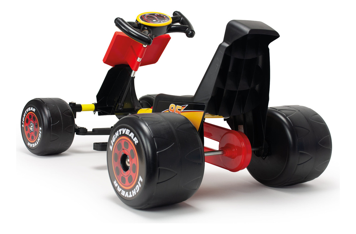 Kart De Cars Rayo Mcqueen Karting Injusa Disney Infantil Tx