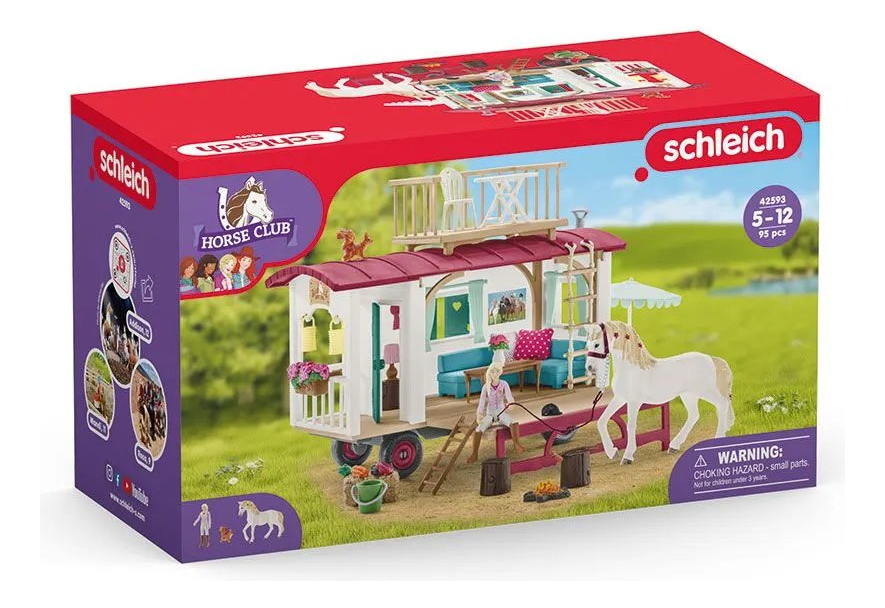Caravana Reuniones Secretas Club Schleich Juguete Niño Tx
